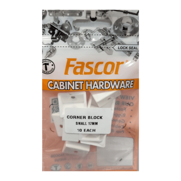 FAS64626 – FASCOR CORNER PVC SMALL 17MM P/10