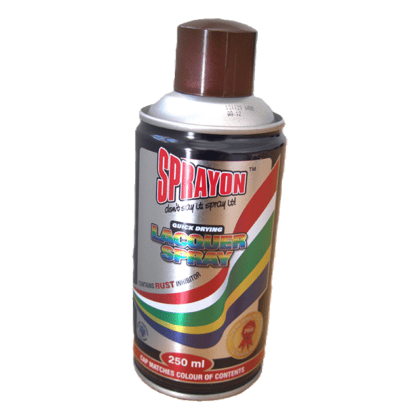 SPO0215 – SPRAYON PAINT BROWN GOLDEN 250ML