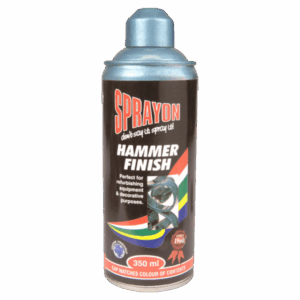 SPO0320 – SPRAYON PAINT  SILVER HAMMER FINISH 350M