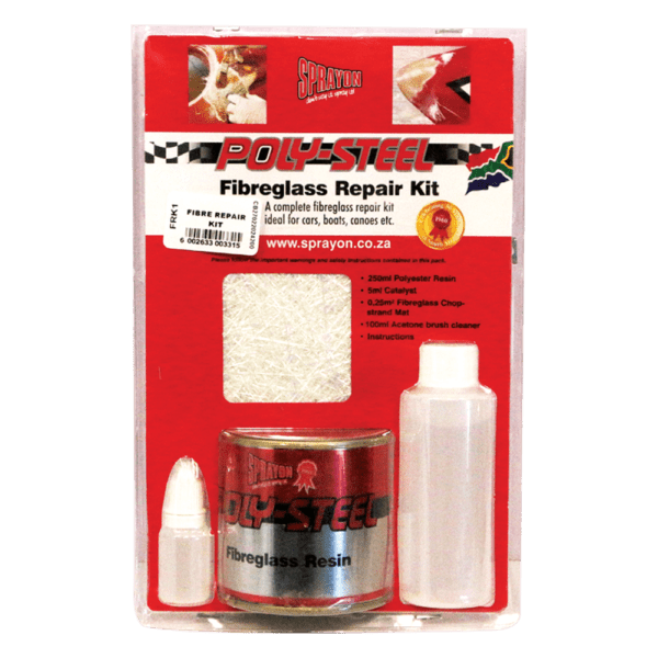 SPO0685 – SPRAYON FIBREGLASS REPAIR KIT