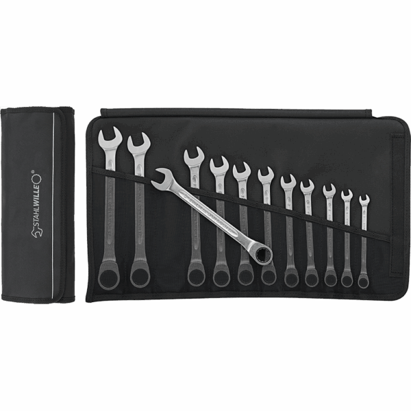 STW96401712 – S/WILLE SPANNER RATCHET SET 12 PCE