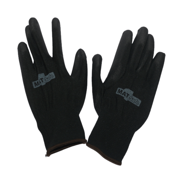 WAN0217 – GLOVE MATSAFE NYLON BLACK PU G/P XL