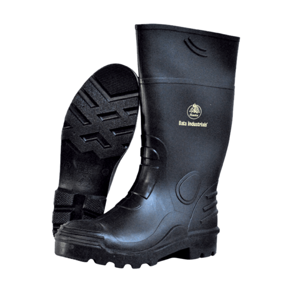 WAY1210 – GUMBOOT BATA RHINO STEEL CAP S10 BLACK